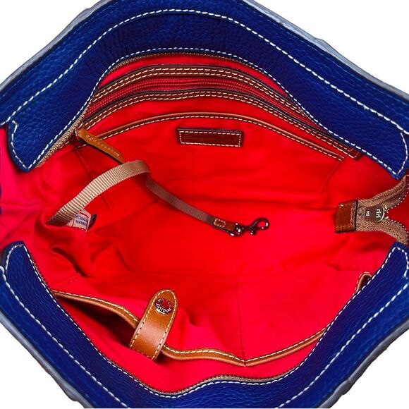 Dooney & Bourke Pebble Grain Small Lexington Shopper Tote - 10” x 12” x 3.5” - Picture 3 of 10